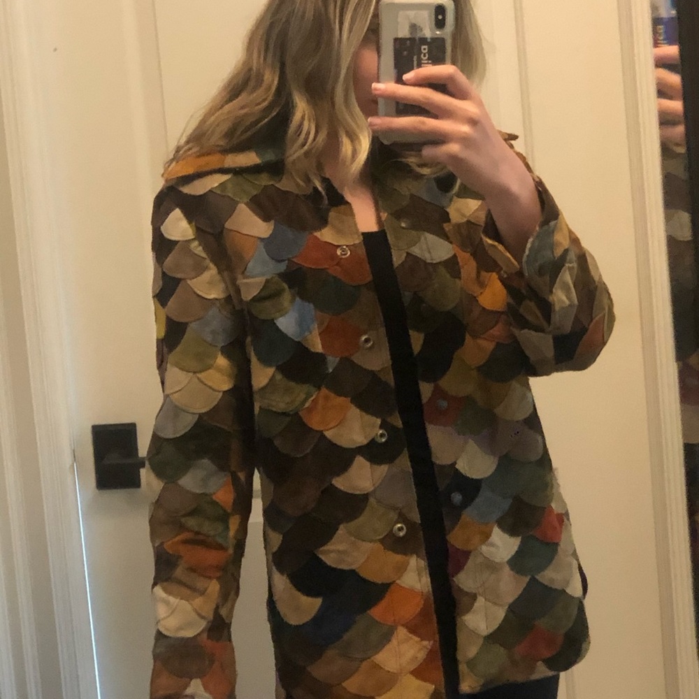Colorful Suede Jacket